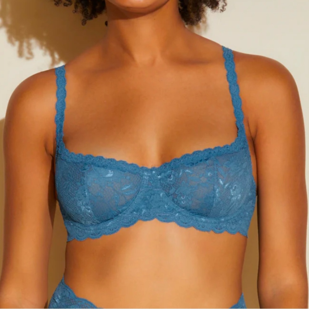 Cosabella baclonette bra Malawi blue 30e